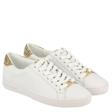 michael michael kors white sneakers|michael kors white platform sneakers.